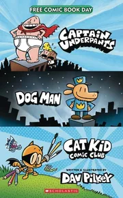 Cptain Underpants - Dog Man - Cat Kid Club